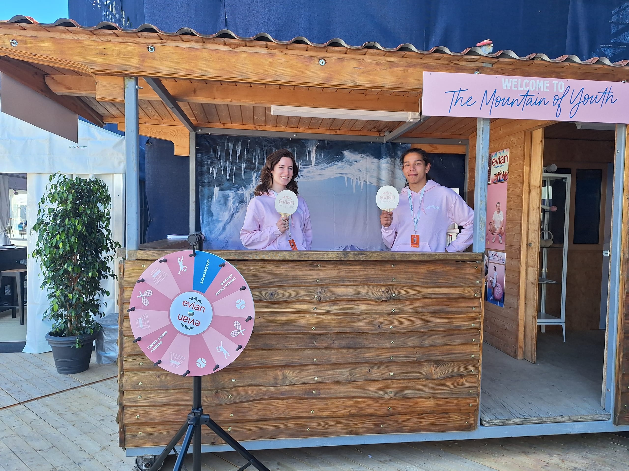 Degustation und Markenaktivierung am Gstaad Open