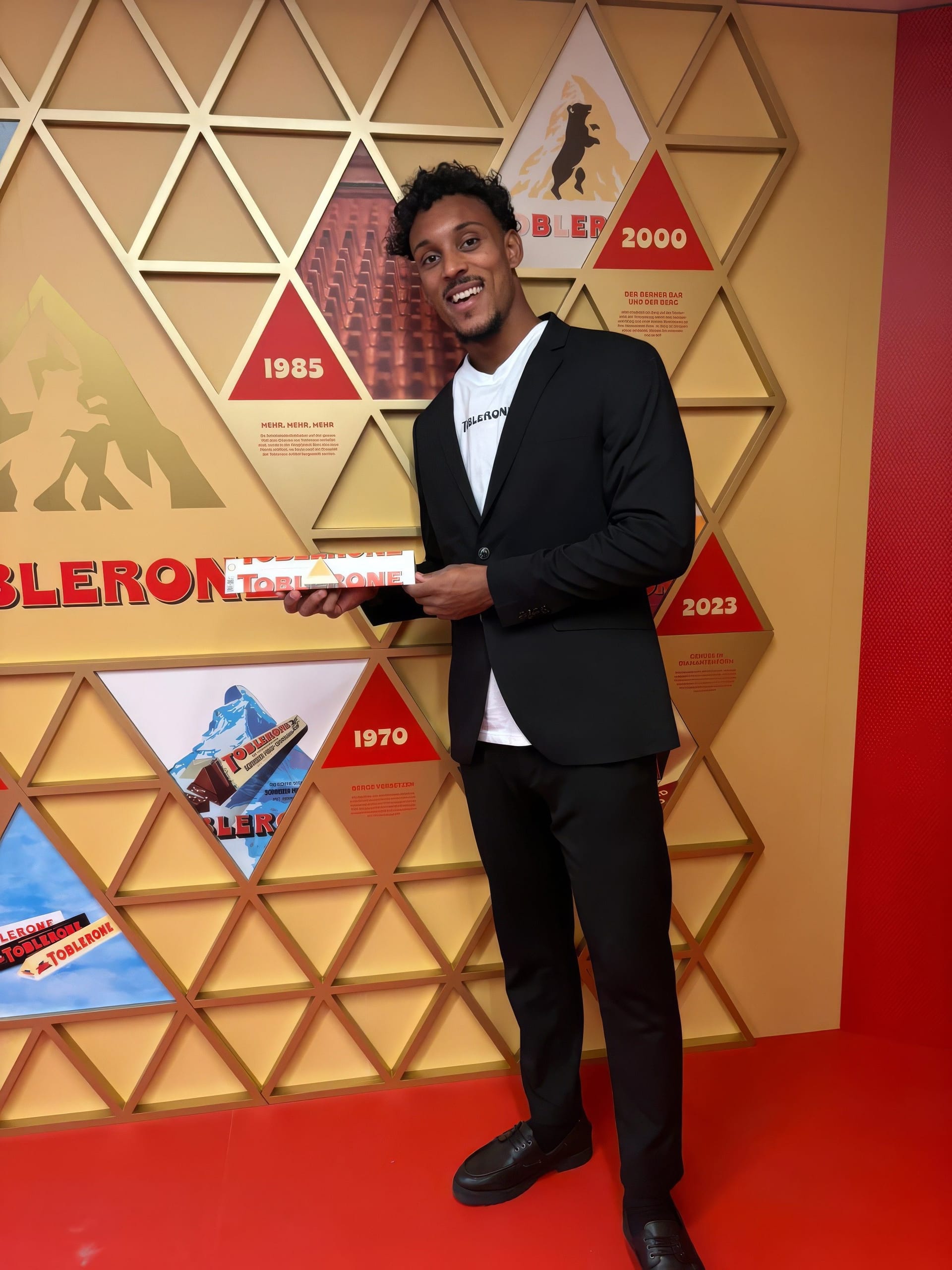 Toblerone Bahnhof-Sampling