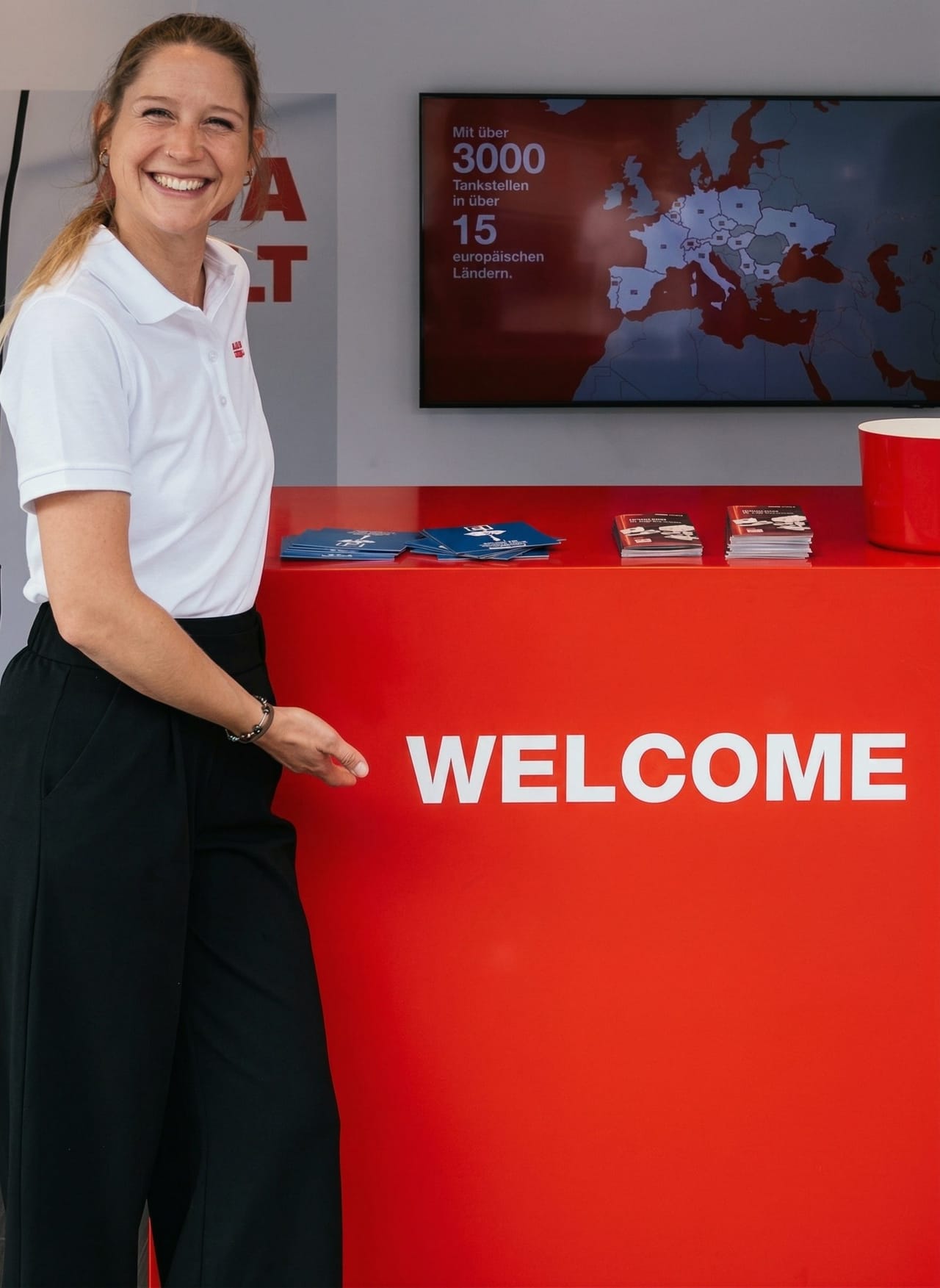 Hôtesses PROMOKANT au welcome desk